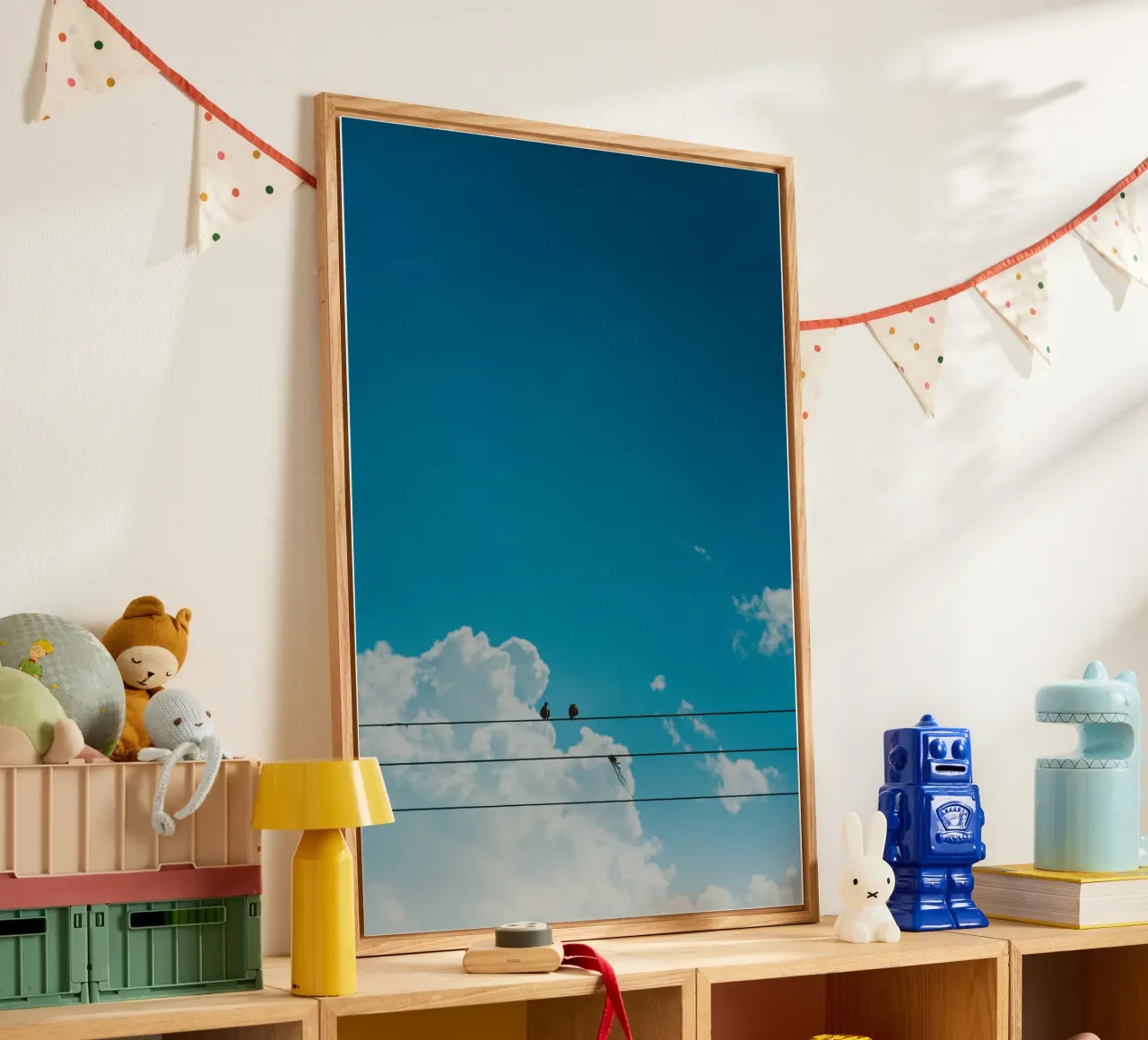 pace nel cielo plexiglass da Bleu