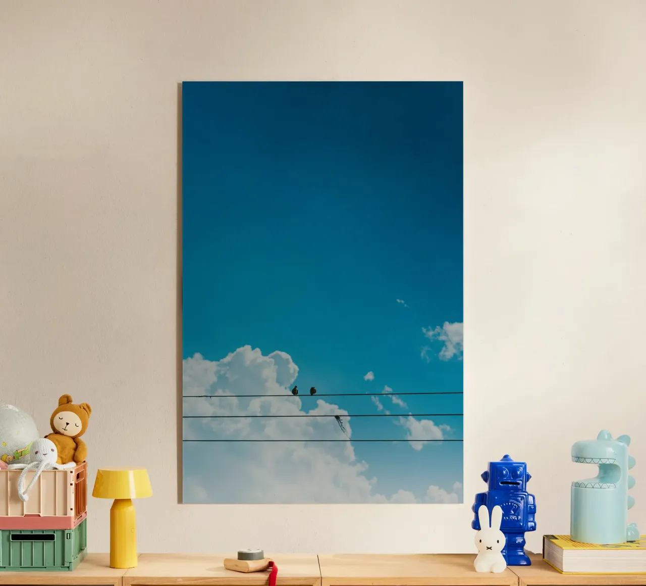 pace nel cielo plexiglass da Bleu