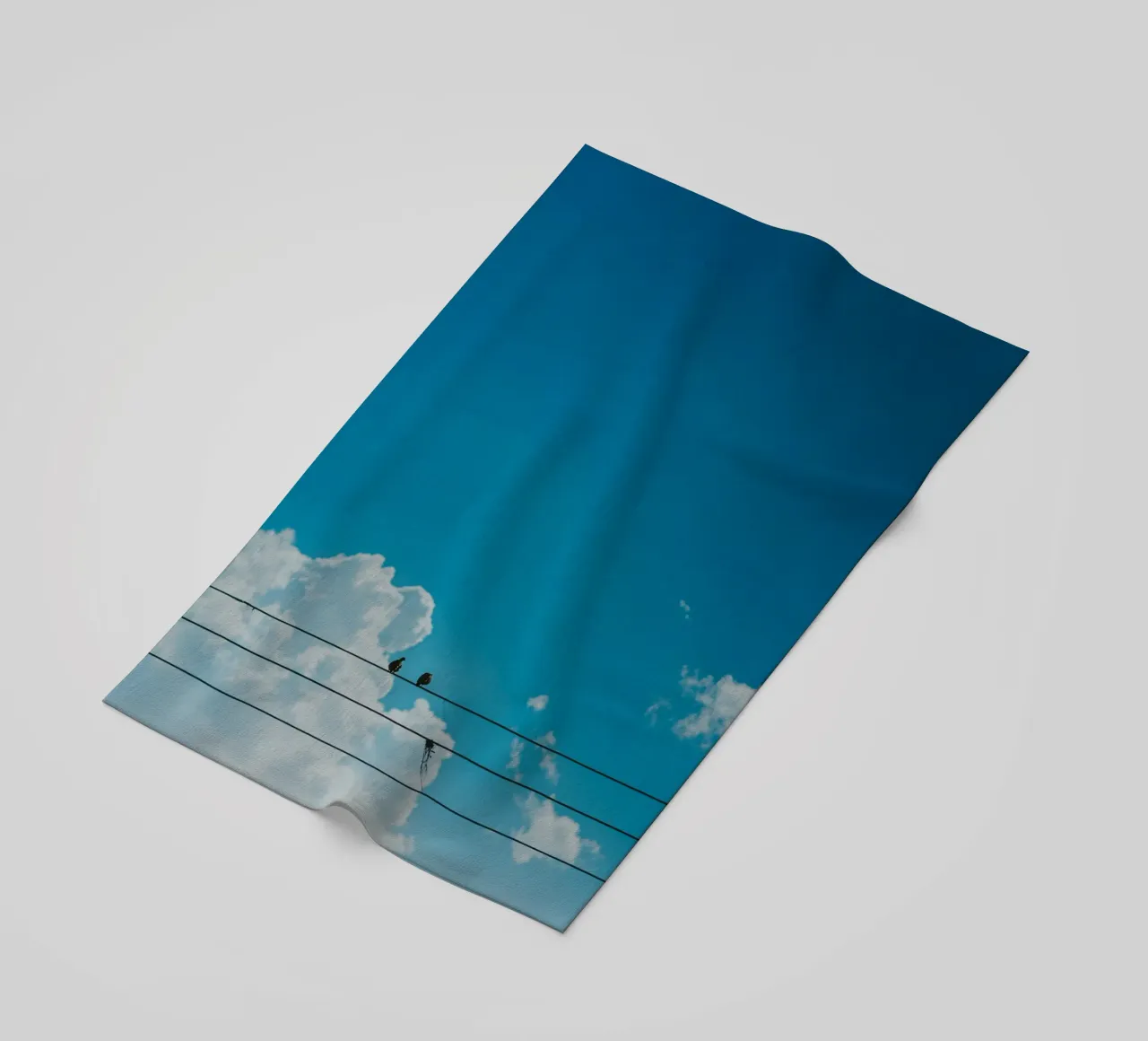 pace nel cielo telo mare da Bleu