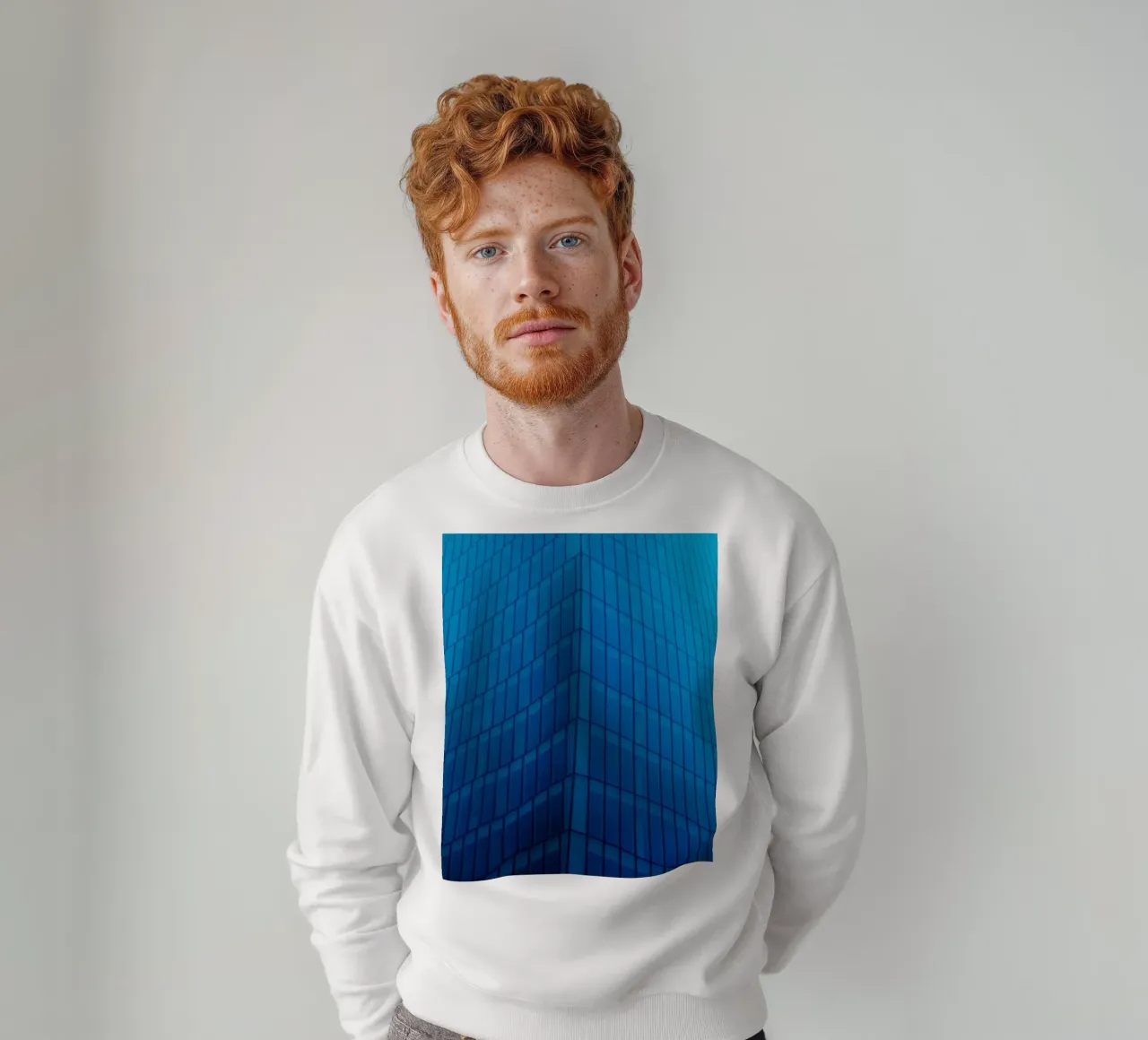 architecture building sweatshirt by Bleu