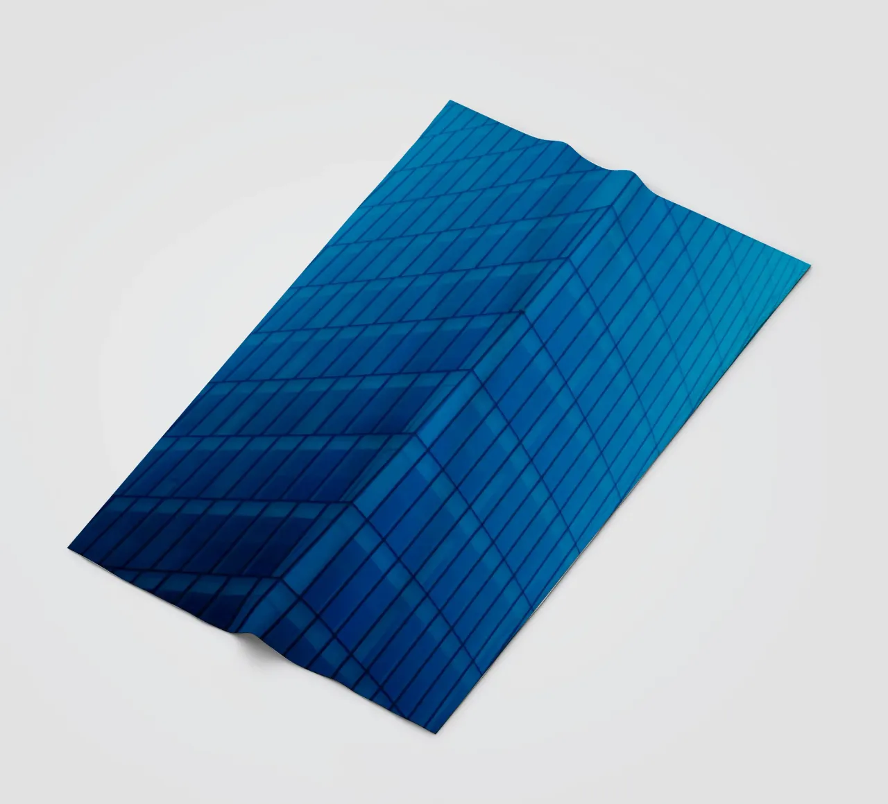 architecture building fleece blanket by Bleu