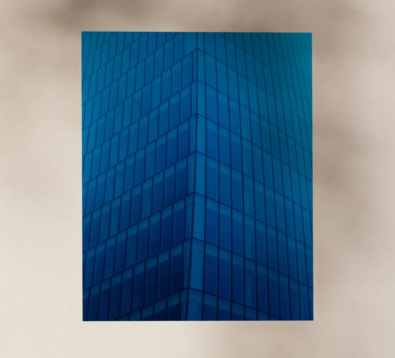 architectuur gebouw backlit folie van Bleu