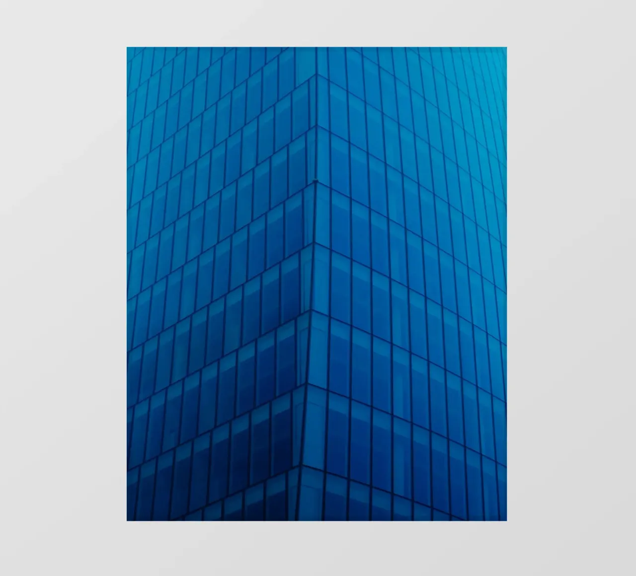 architectuur gebouw backlit folie van Bleu