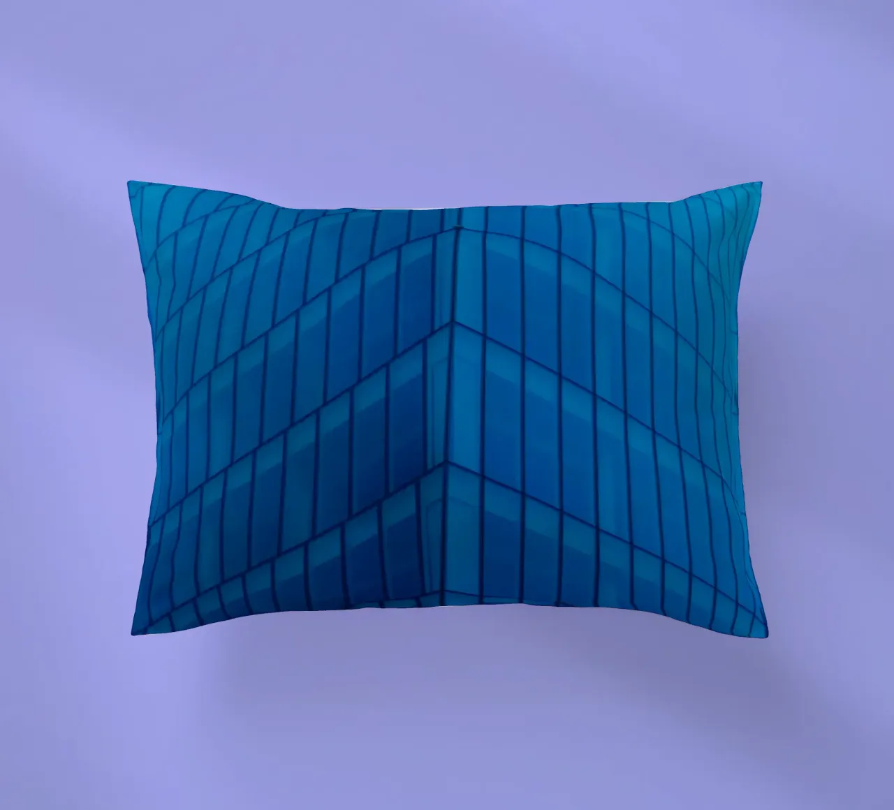 architecture building decorative cushion by Bleu