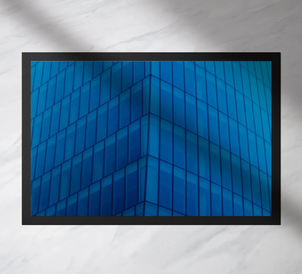 Architekturgebäude Fußmatte von Bleu