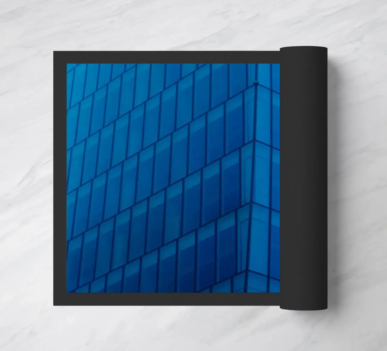 architecture building doormat by Bleu