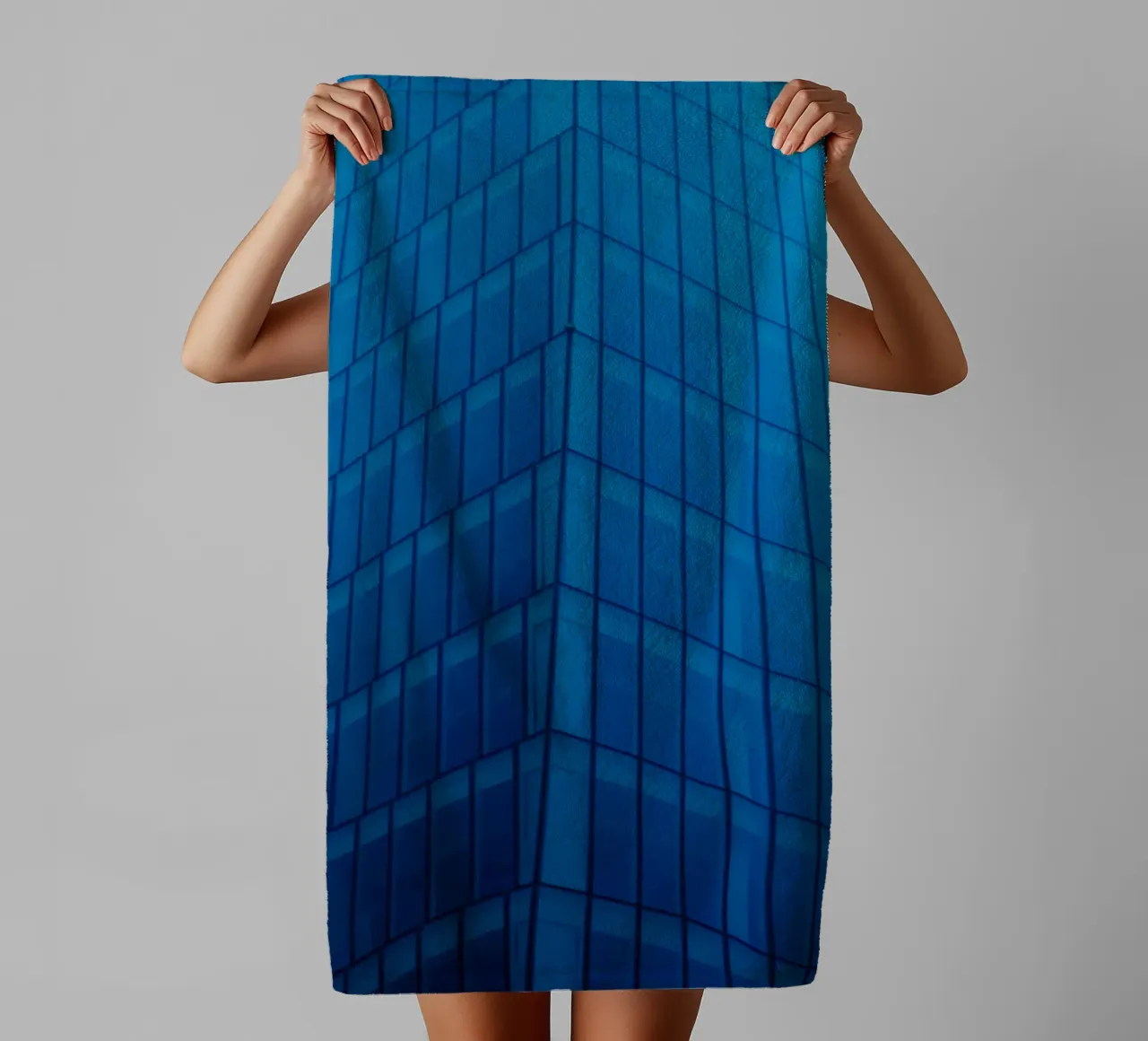 architecture building towel by Bleu