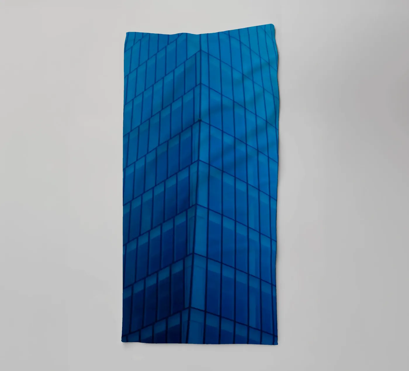 architecture building asciugamano da bagno da Bleu