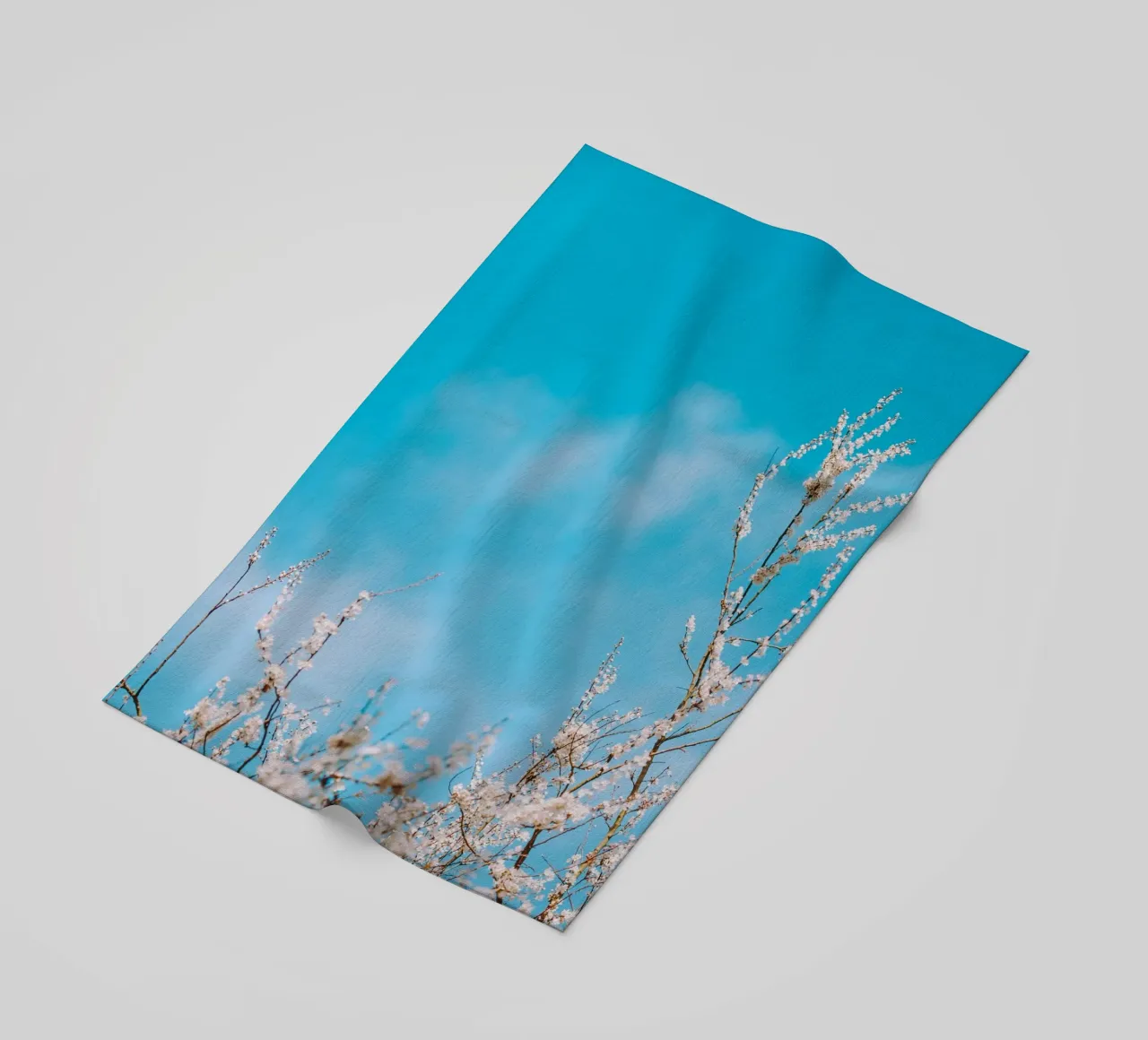 fiori di stagione telo mare da Bleu