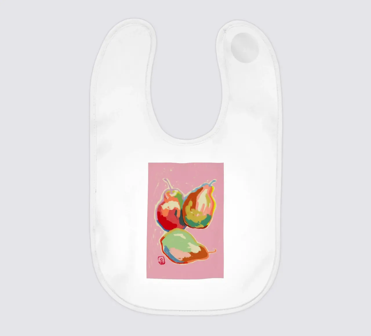 Perfect Pears bavaglino da Sandra Poliakov