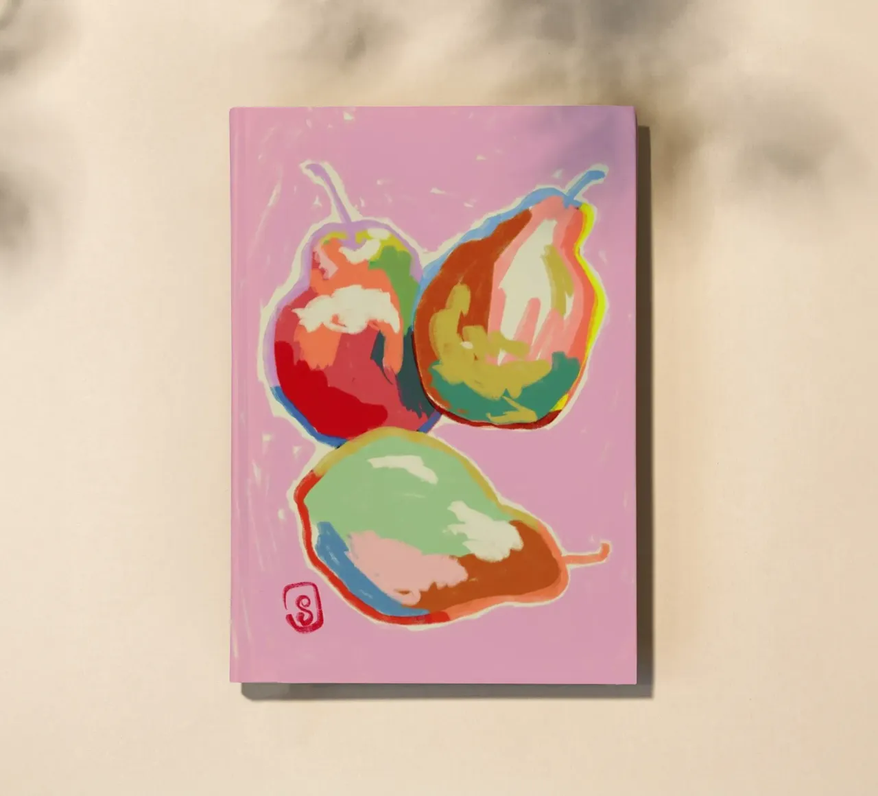 Perfect Pears notebook by Sandra Poliakov