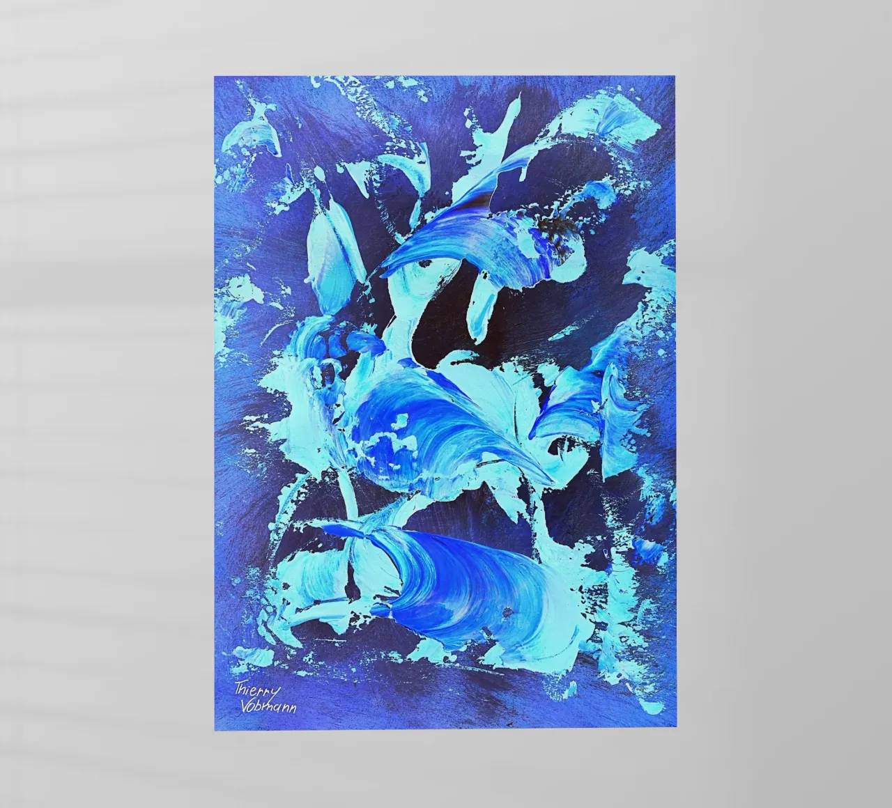 IDEAL GIFT 31 invers. pellicola backlit da Thierry Vobmann Abstract painting