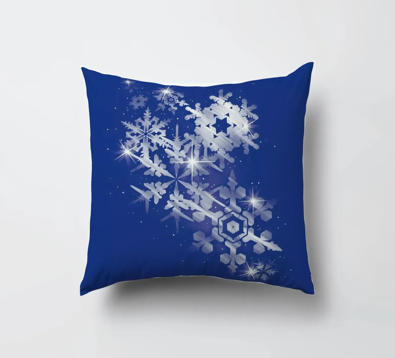Snowflakes of hope cuscino da Tobe Fonseca