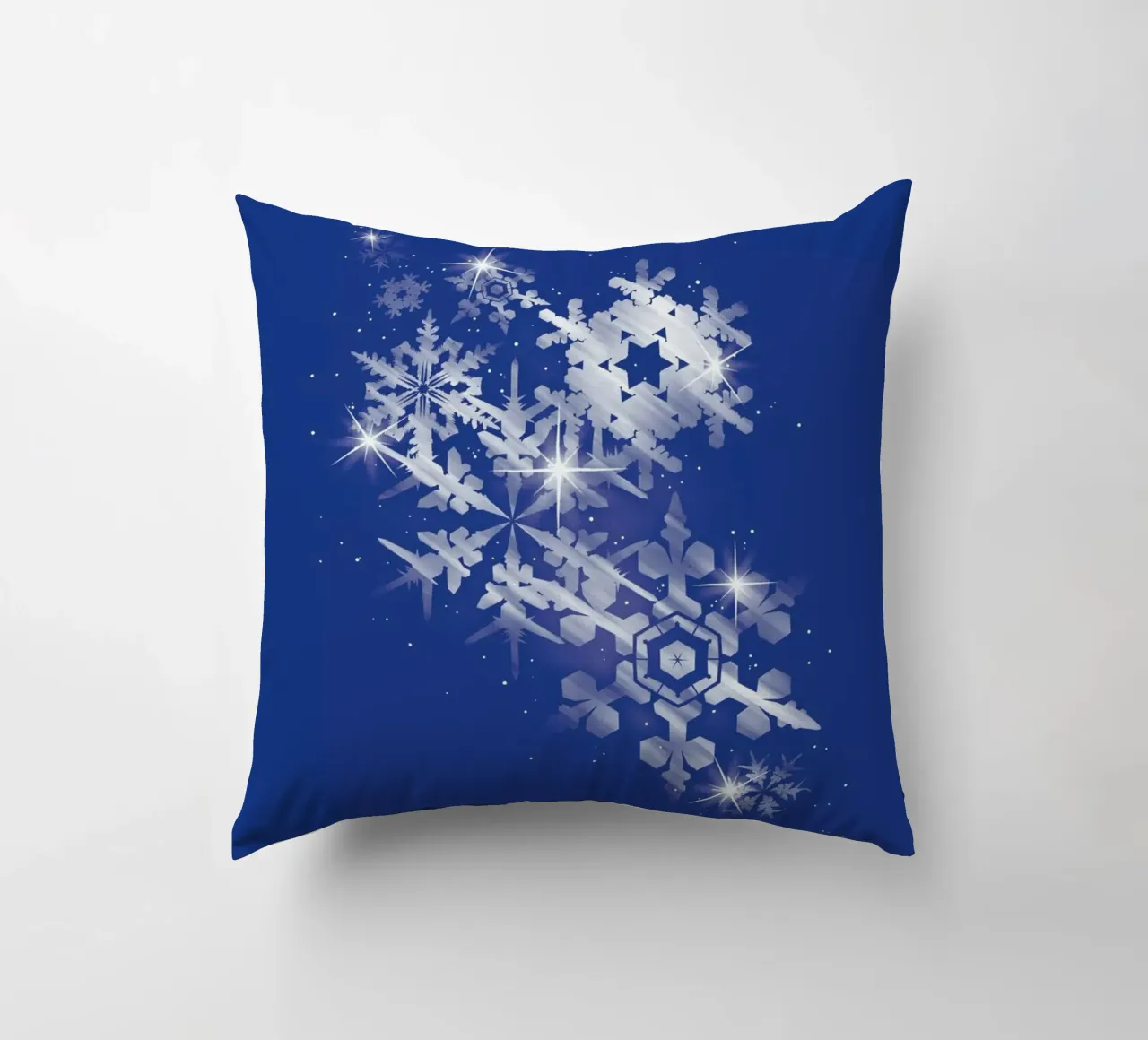 Snowflakes of hope cuscino da Tobe Fonseca