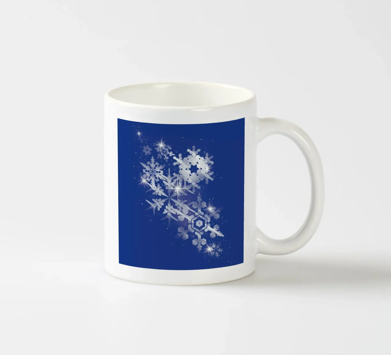 Snowflakes of hope tazza in ceramica da Tobe Fonseca