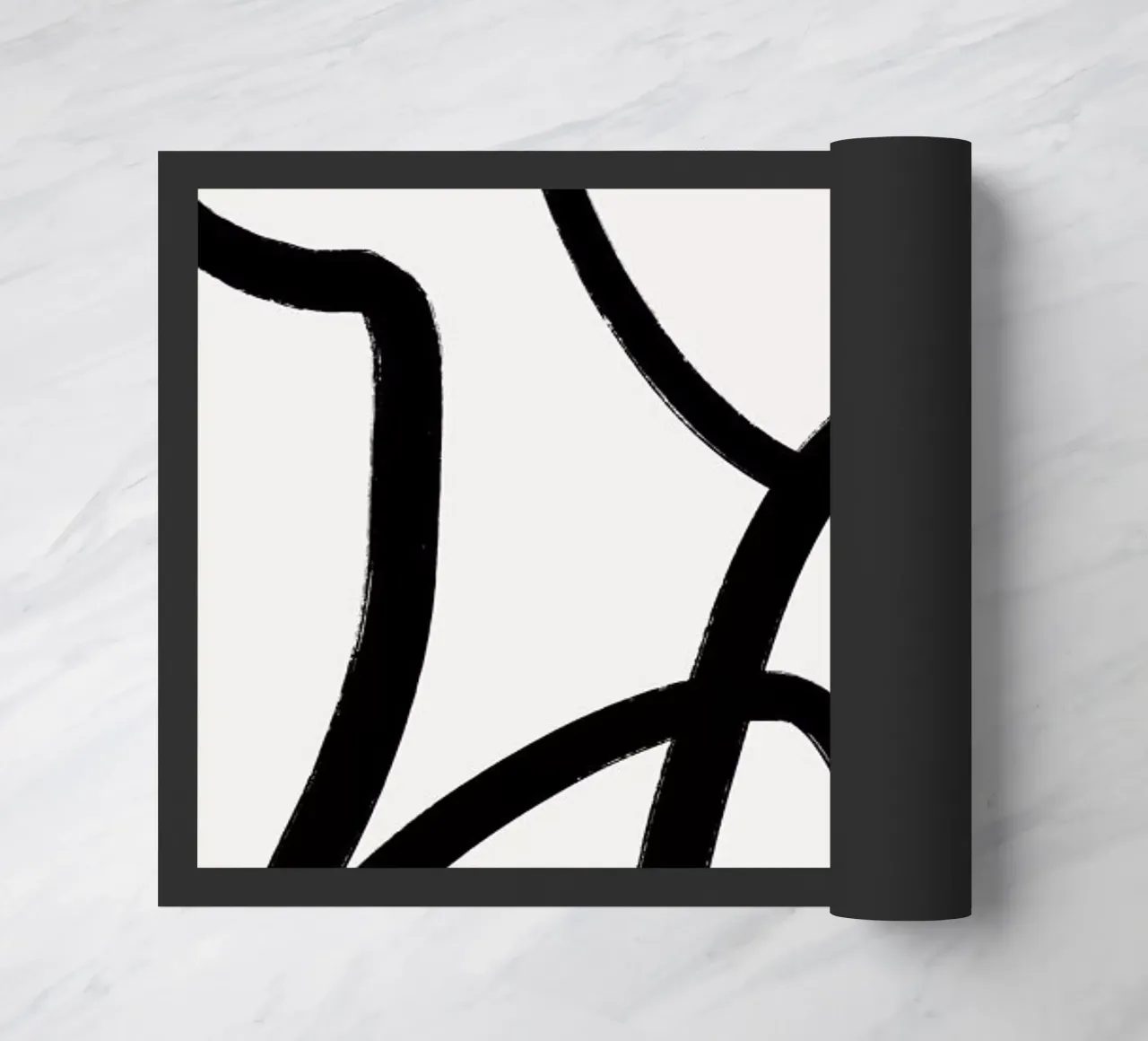 Aligned 2 Fußmatte von Graphite