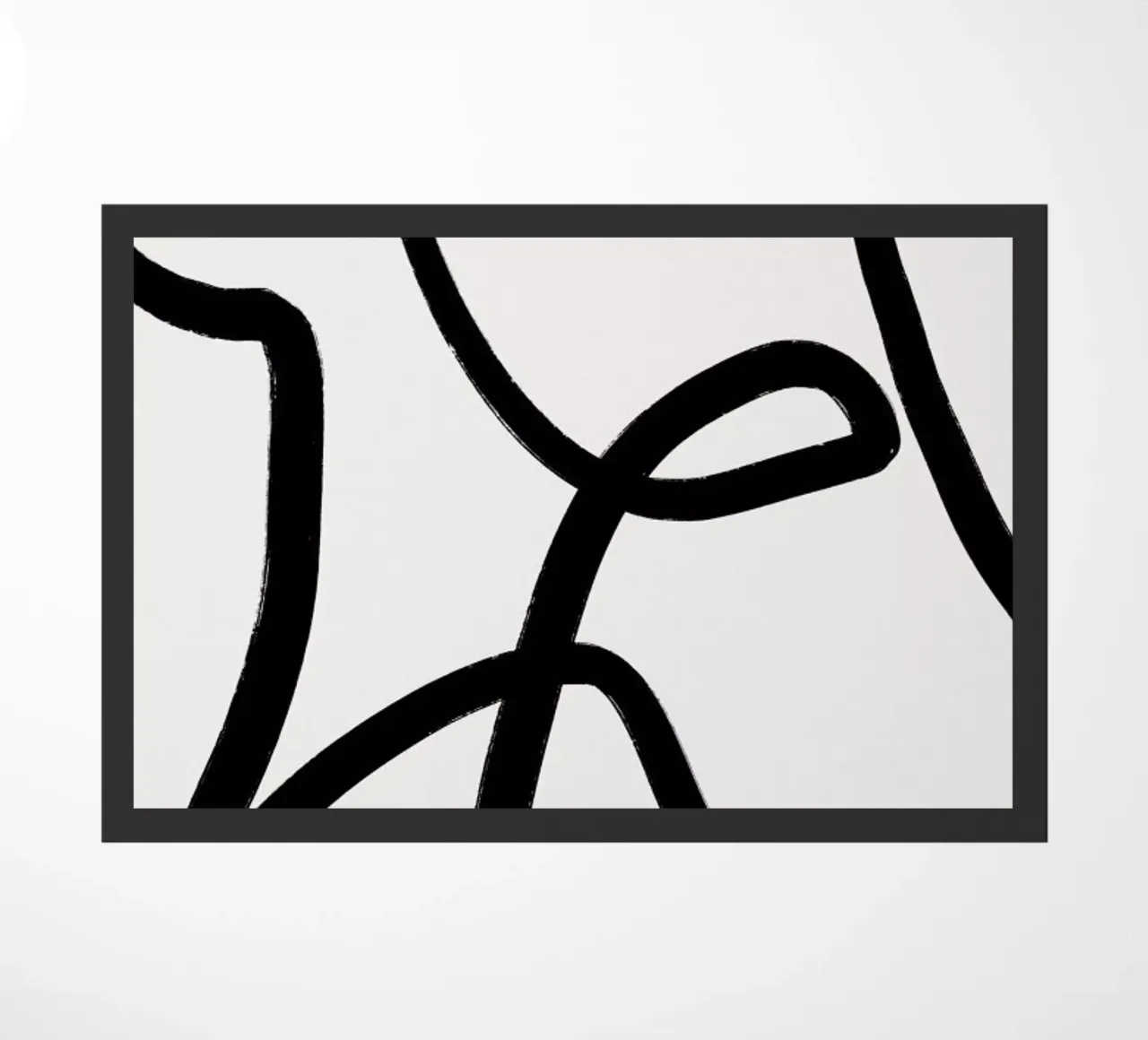 Aligned 2 Fußmatte von Graphite