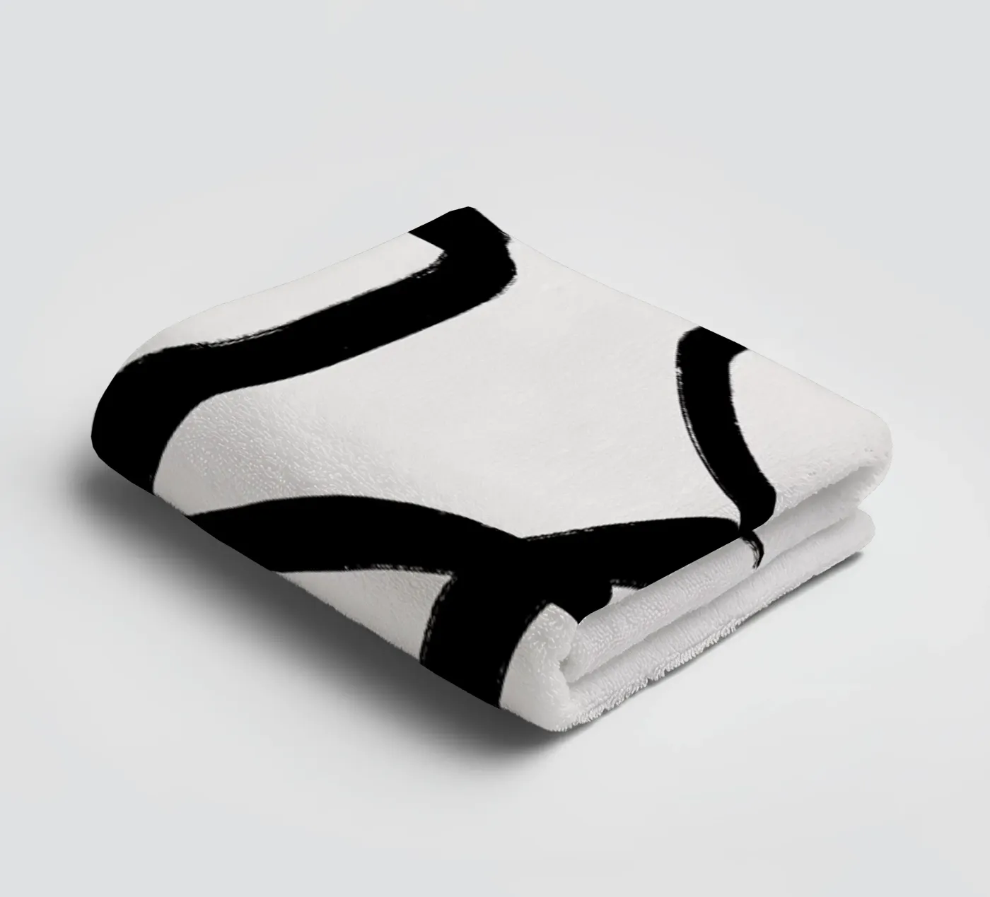 Aligned 2 badhanddoek van Graphite