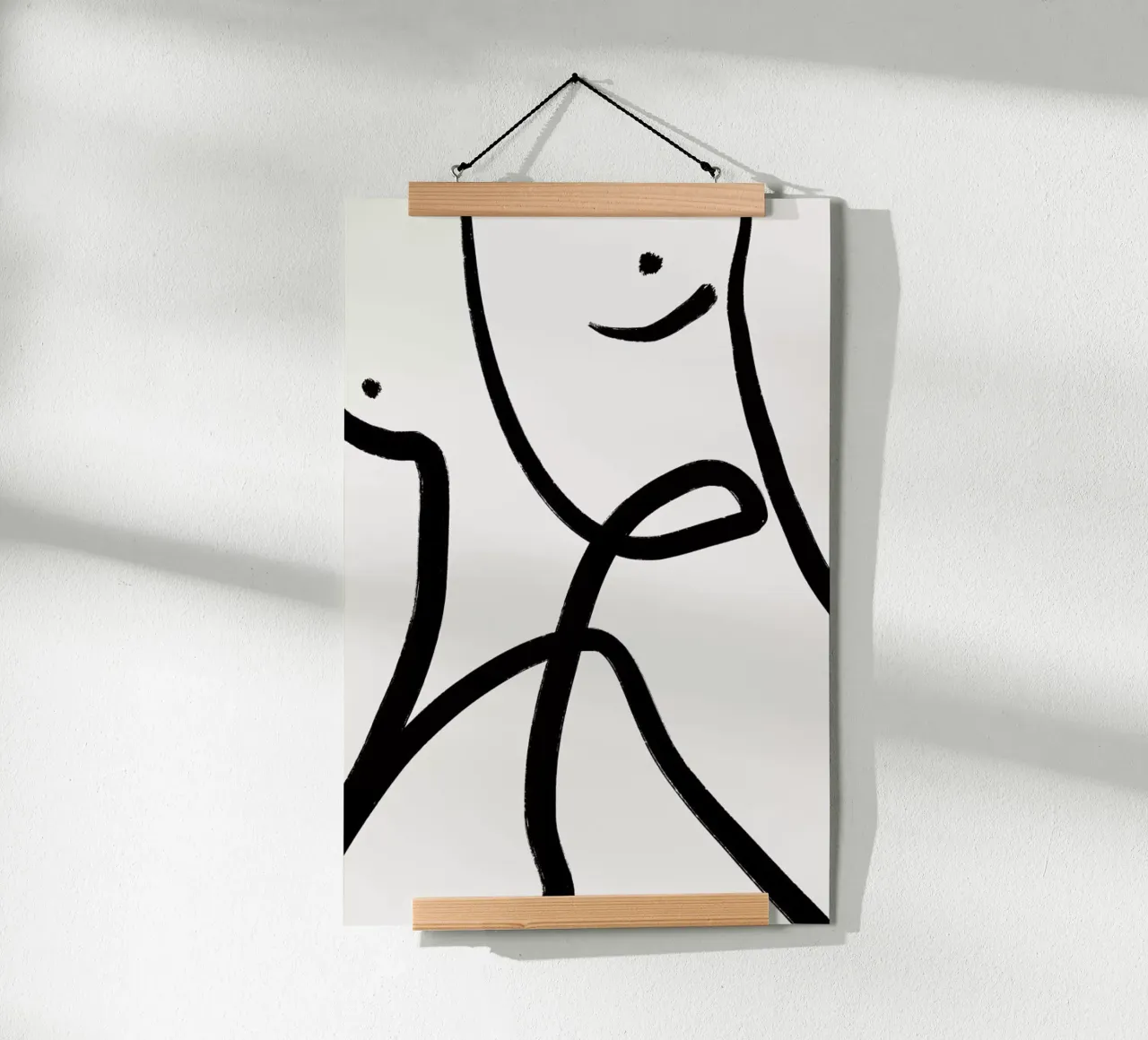 Aligned 2 Poster von Graphite