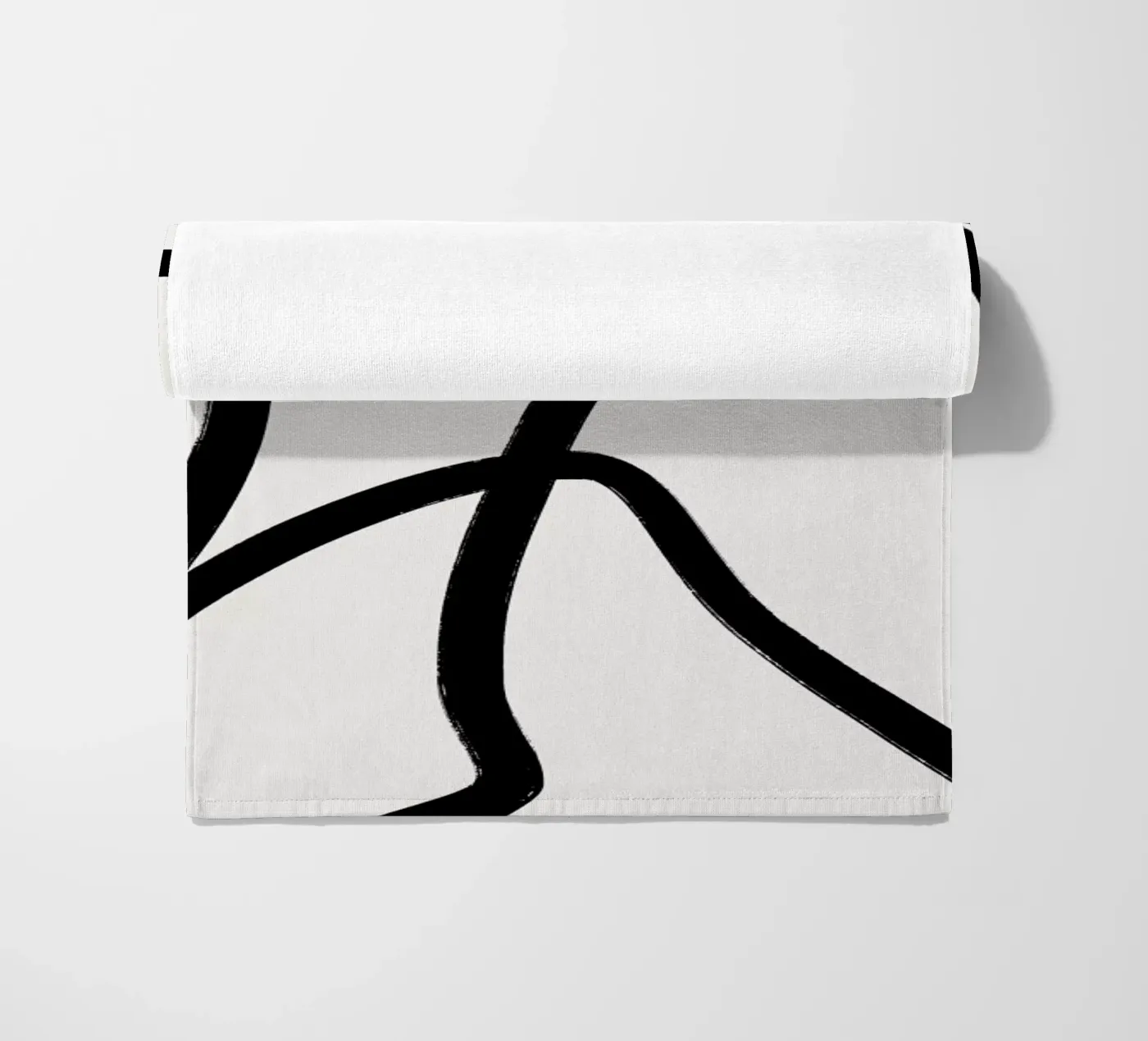 Aligned 2 strandhanddoek van Graphite