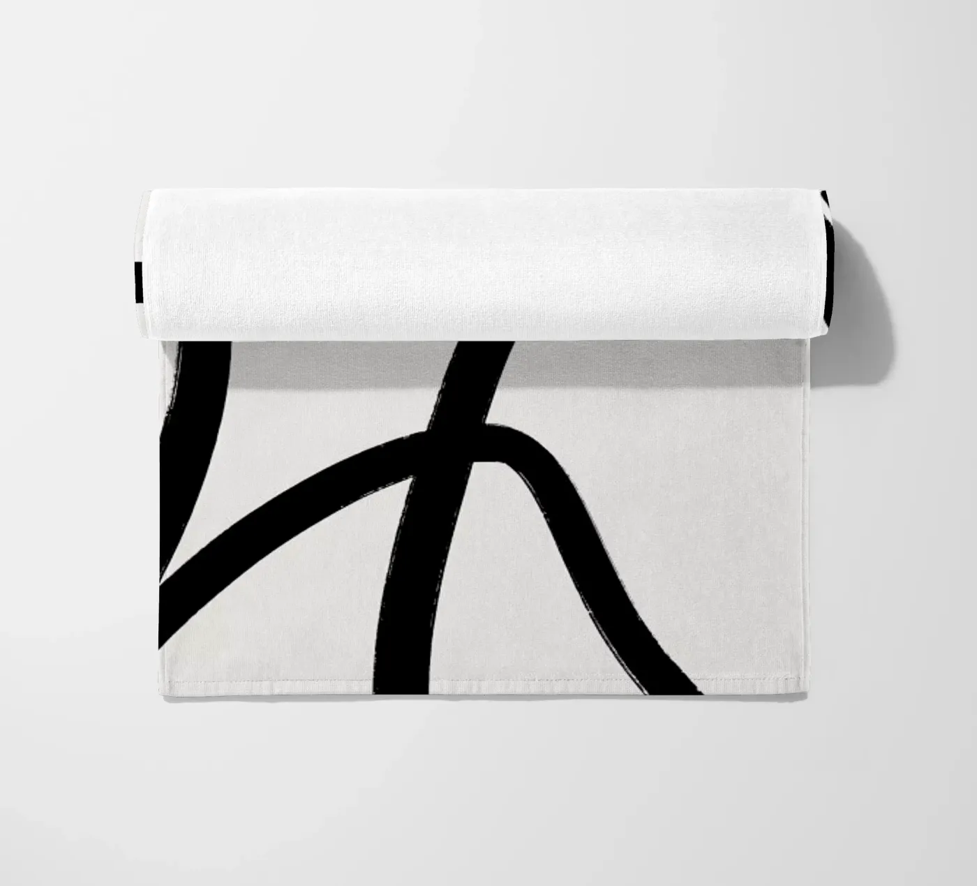 Aligned 2 strandhanddoek van Graphite