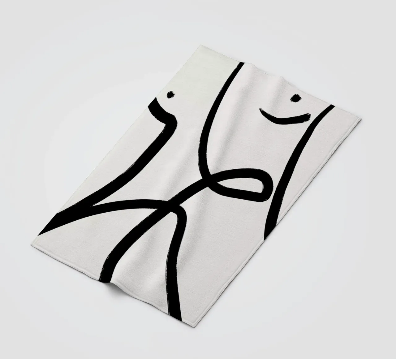 Aligned 2 fleecedeken van Graphite