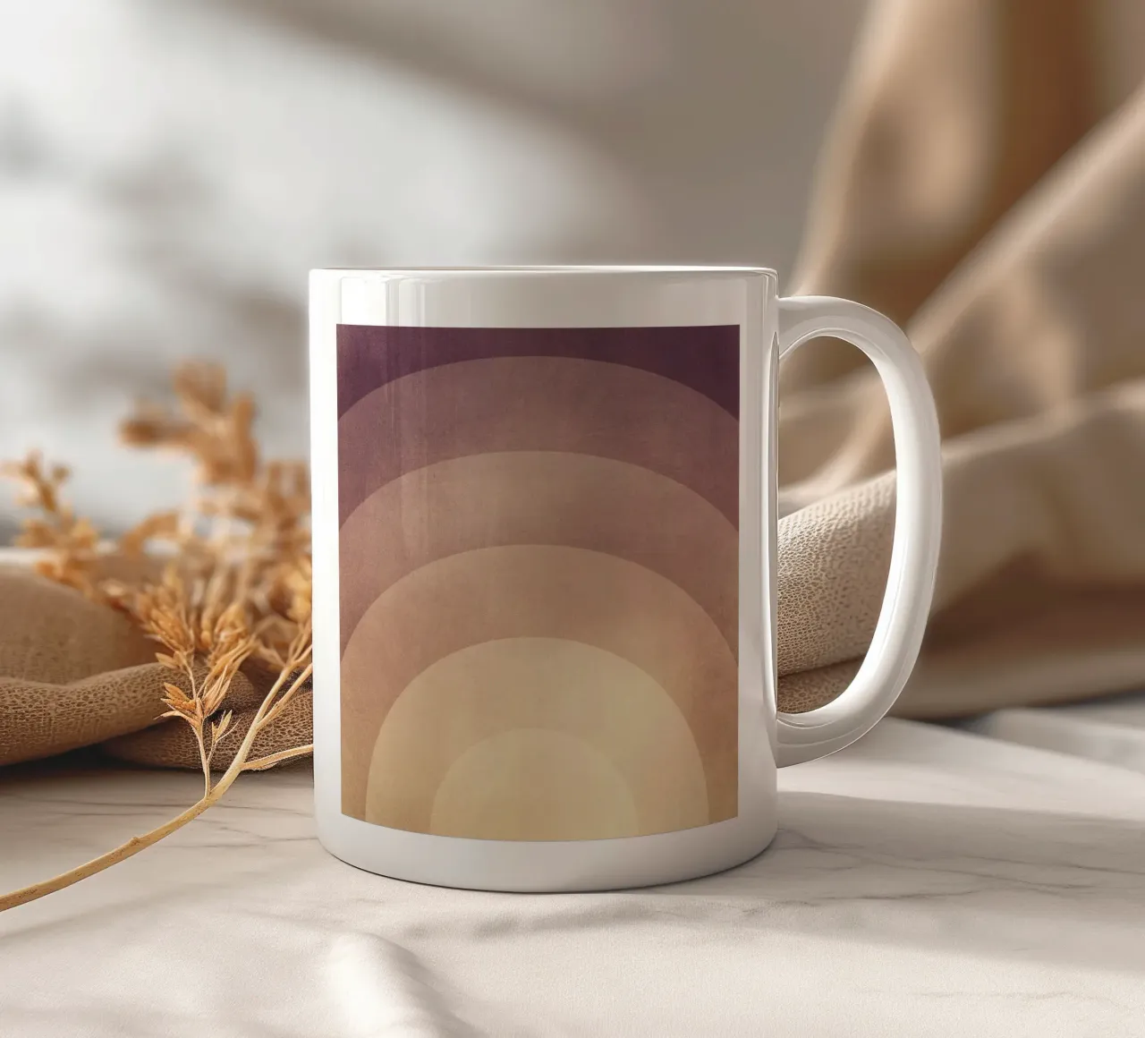 A Perfect Day - Sunset ceramic mug by adrianooliveira