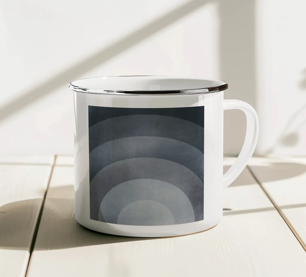 A Perfect Day - Midnight tazza in smalto da adrianooliveira
