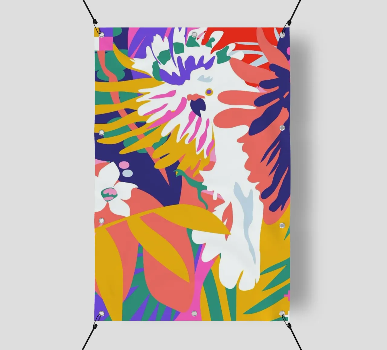 Cacatua Tropic Shift telo in pvc da Mariery Young