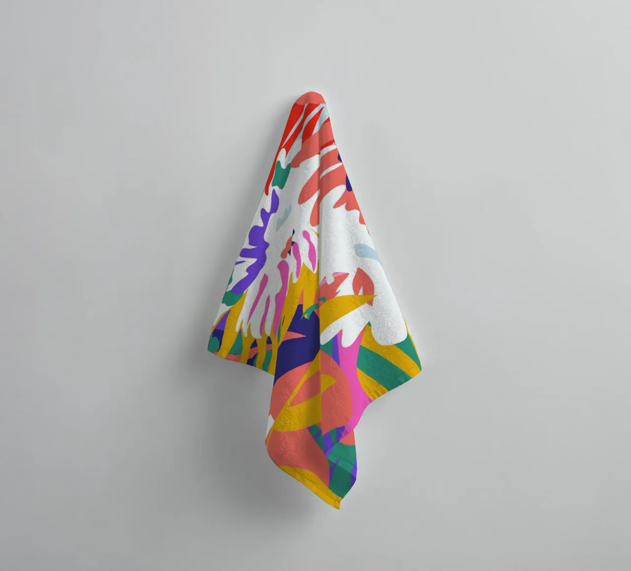 Cacatua Tropic Shift asciugamano da bagno da Mariery Young