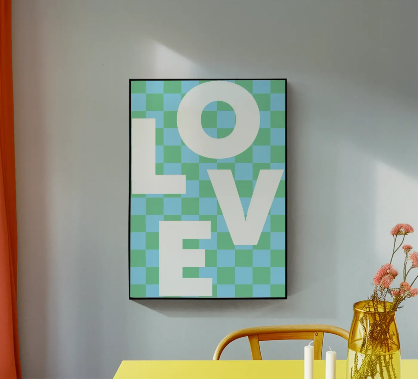 LOVE acryl van studio salü