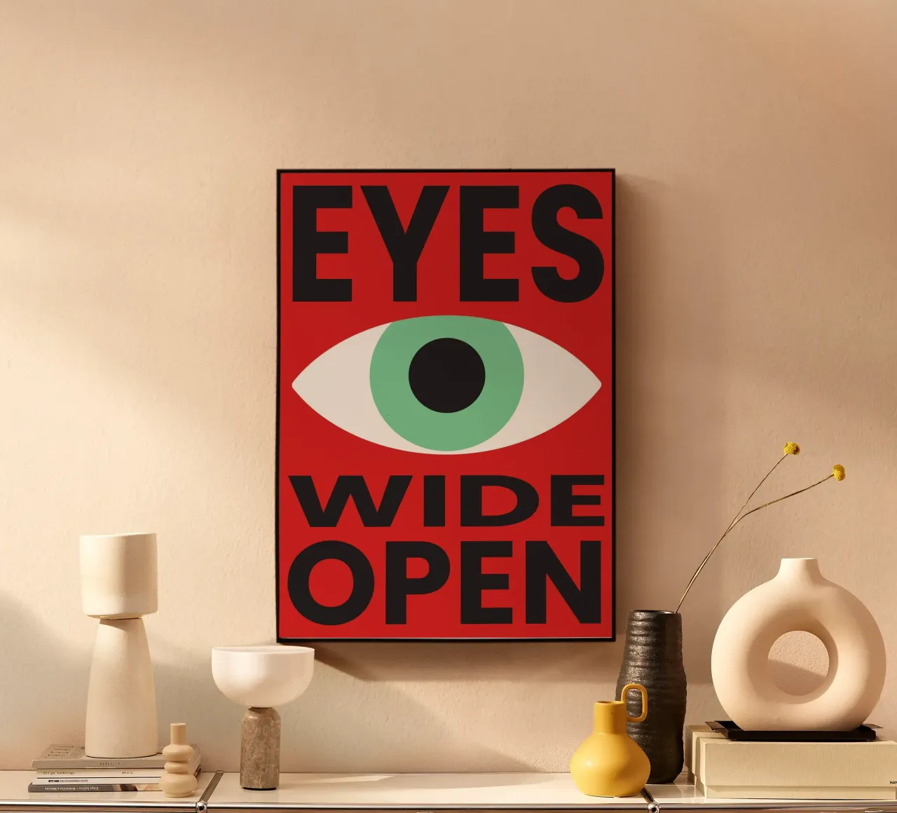 EYES WIDE OPEN plexiglass da studio salü