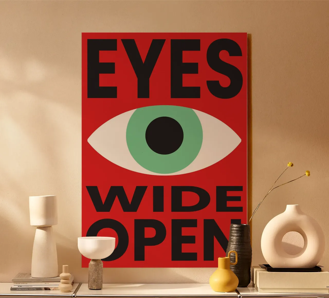 EYES WIDE OPEN plexiglass da studio salü