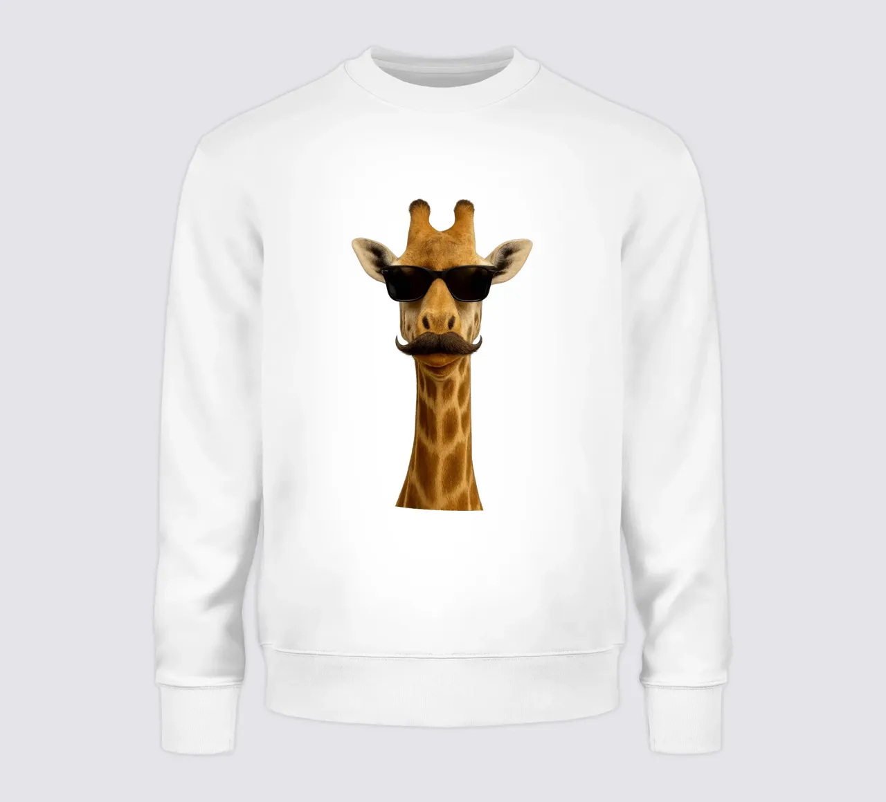Giraffa Cool - Atteggiamento con altitudine felpa da So Cute Land - Affiches et posters