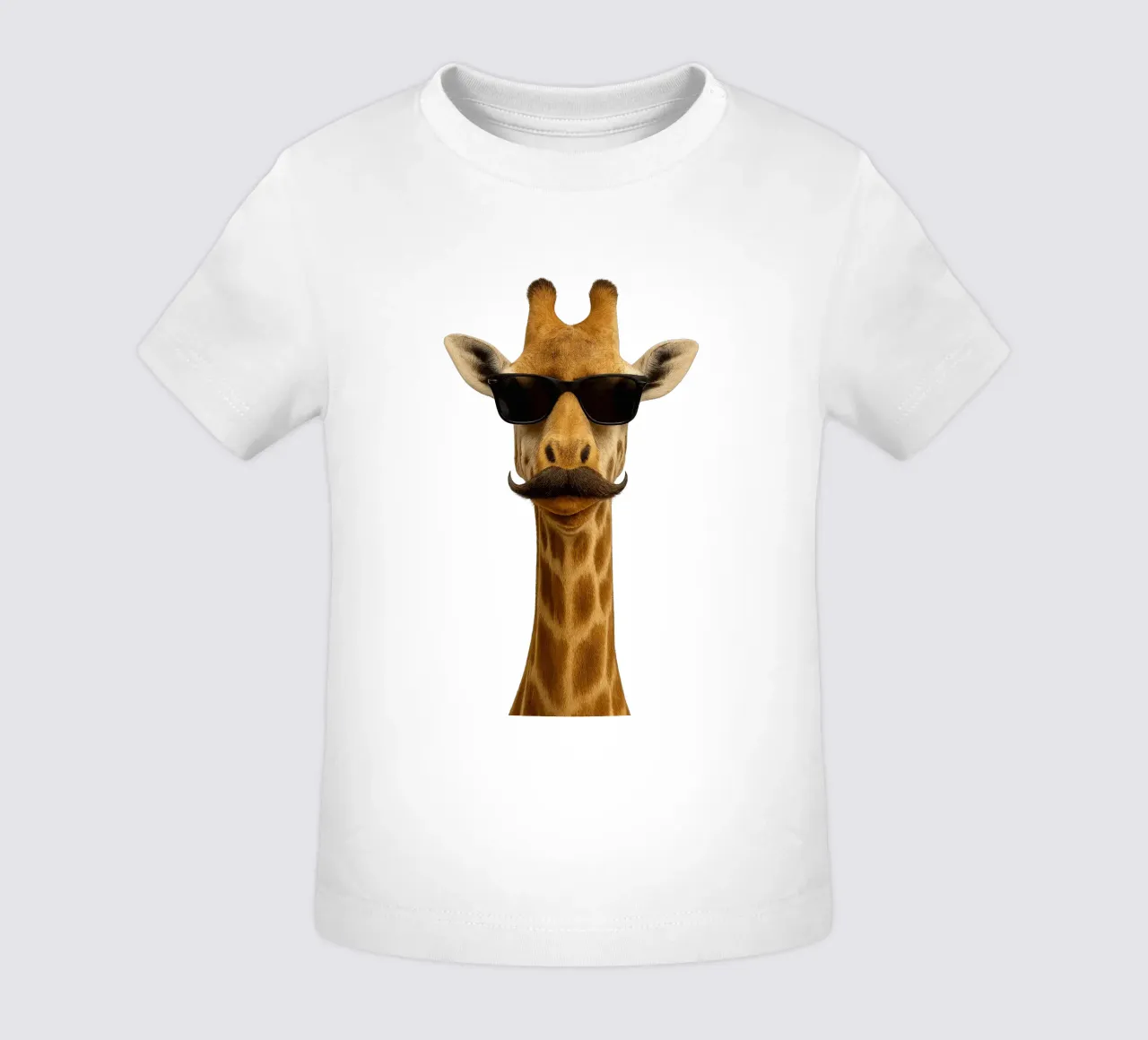 Giraffa Cool - Atteggiamento con altitudine maglietta neonato da So Cute Land - Affiches et posters