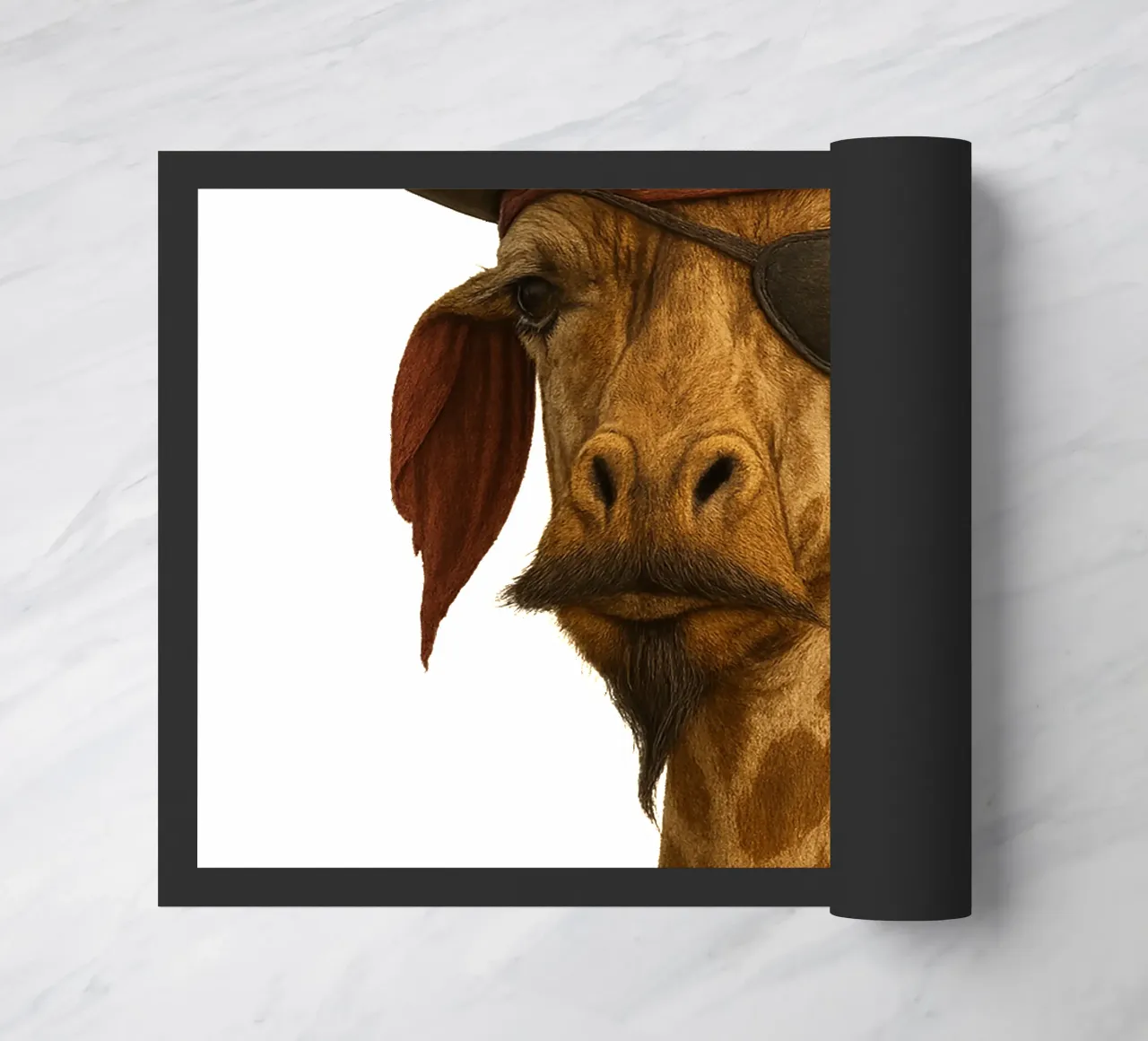 Giraffa Pirata - Capitano delle risate e delle strade zerbino da So Cute Land - Affiches et posters