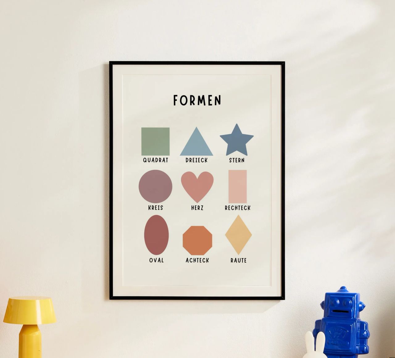 Educational Print, Kinderzimmer Wandkunst, Drucke für Spielzimmer Poster von ABC Prints