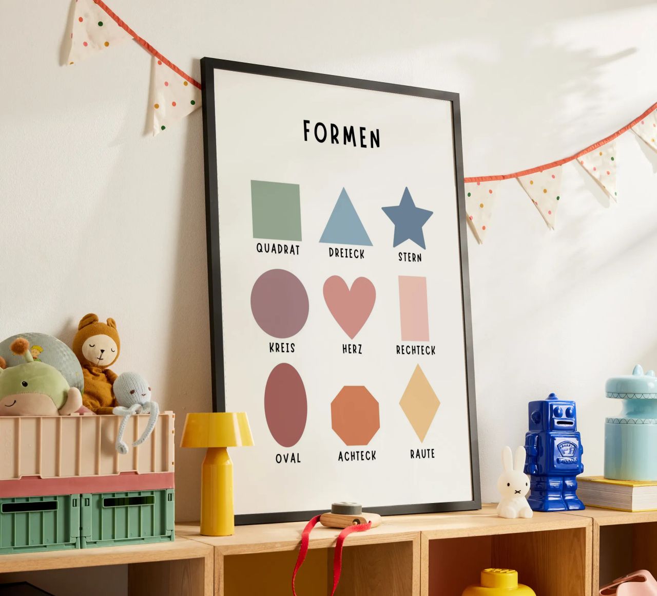 Educational Print, Kinderzimmer Wandkunst, Drucke für Spielzimmer Poster von ABC Prints