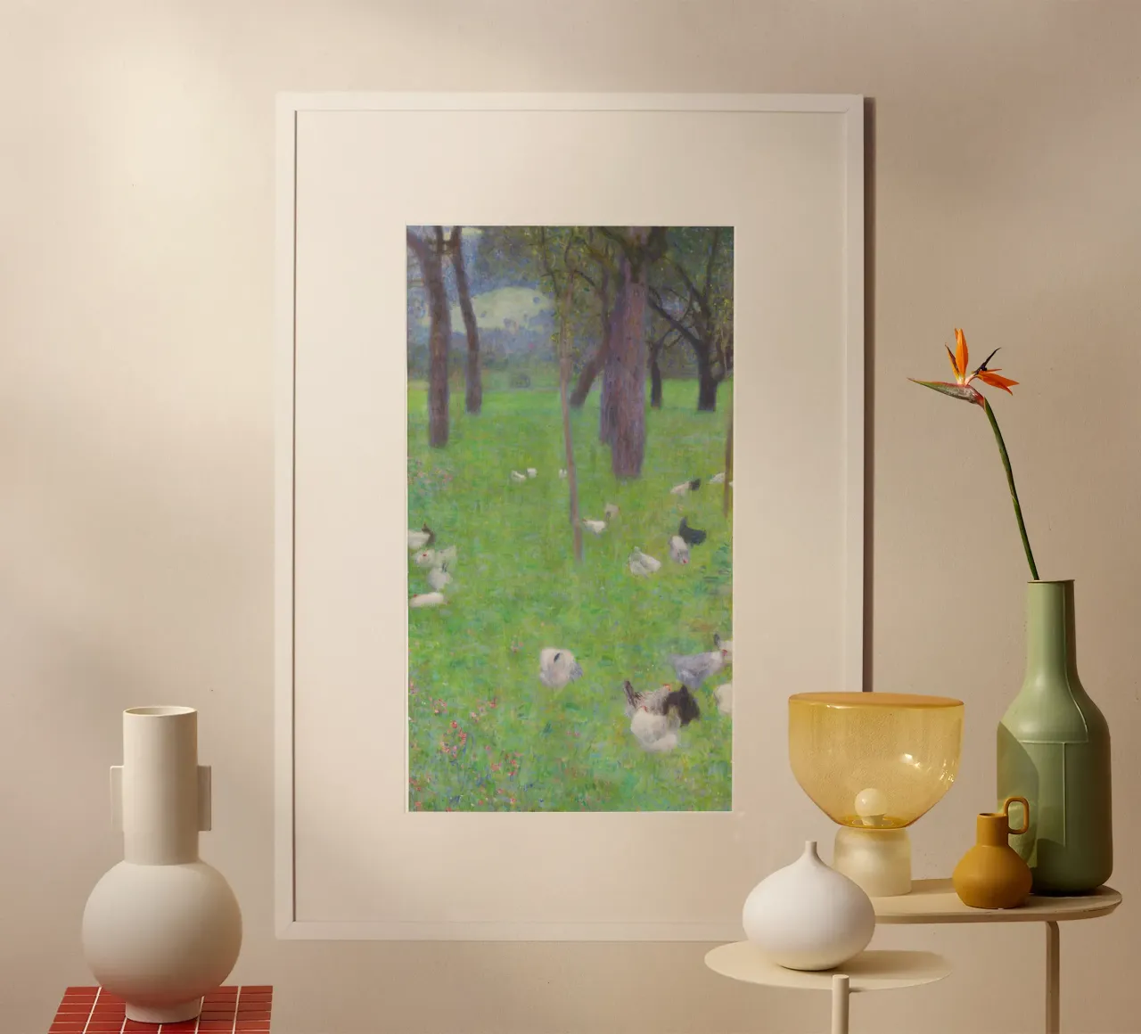 Dopo la pioggia" di Gustav Klimt poster da Gustav Klimt ART Prints