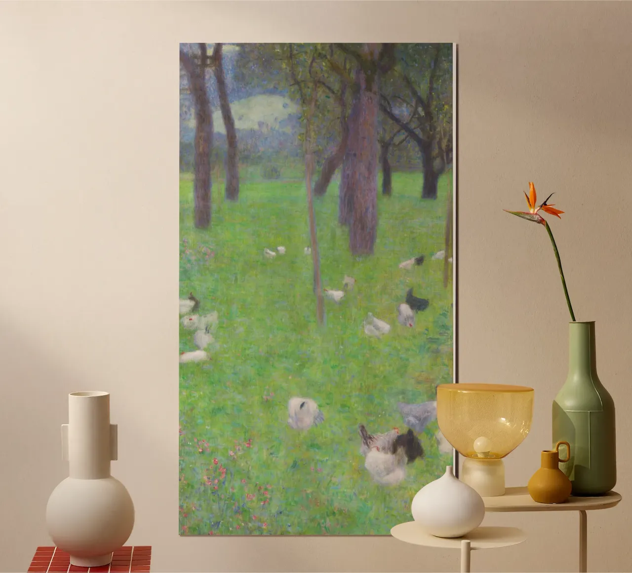 Dopo la pioggia" di Gustav Klimt poster da Gustav Klimt ART Prints