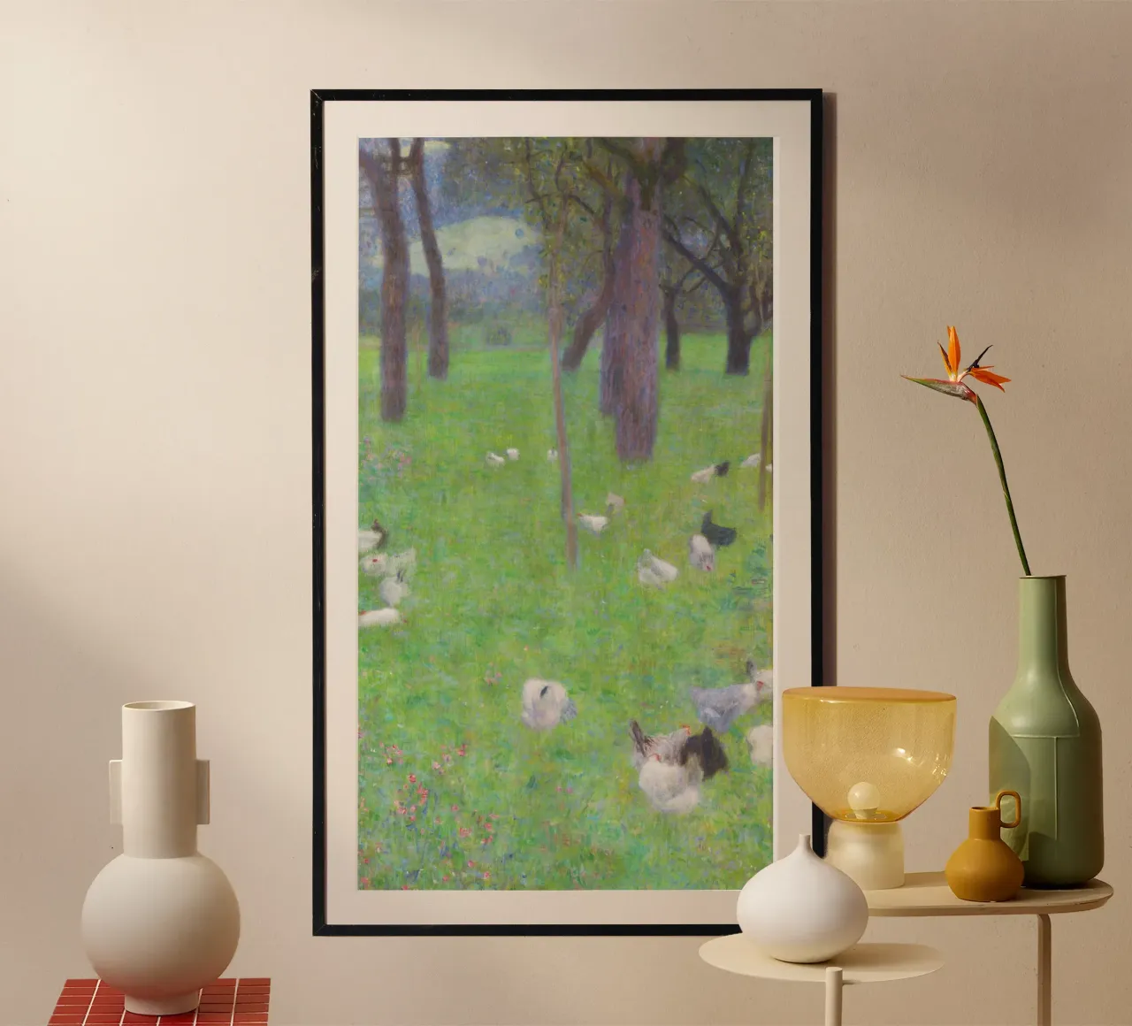 Dopo la pioggia" di Gustav Klimt poster da Gustav Klimt ART Prints