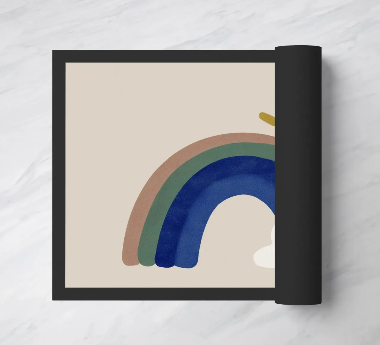 Arcobaleni e sole zerbino da Carinaprint