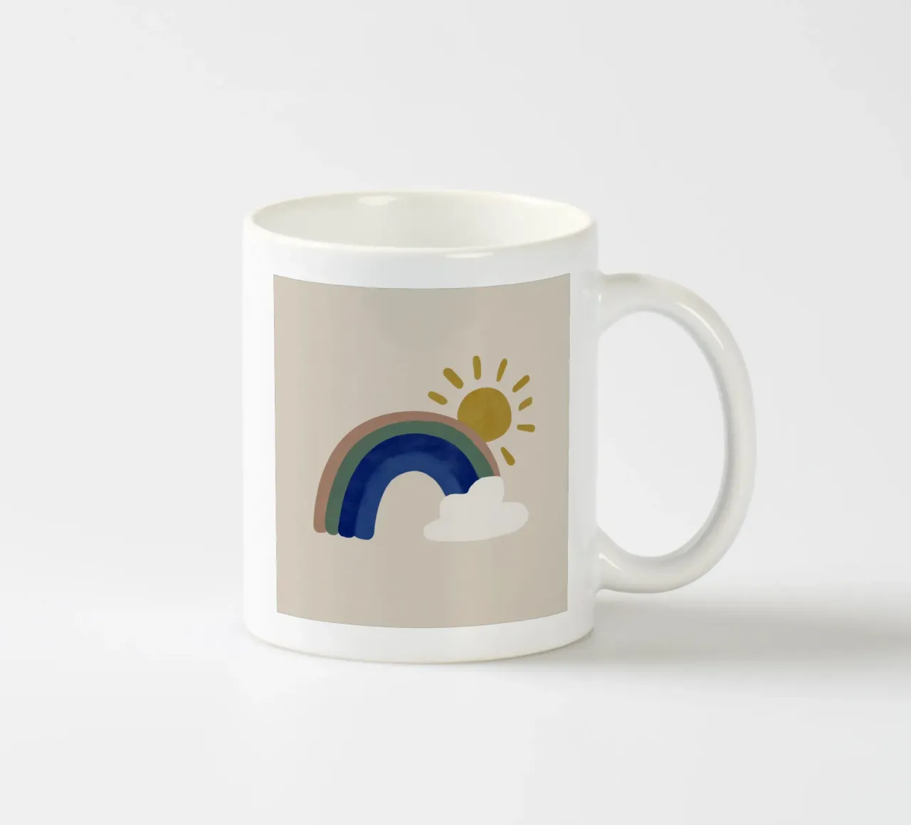Arcobaleni e sole tazza in ceramica da Carinaprint