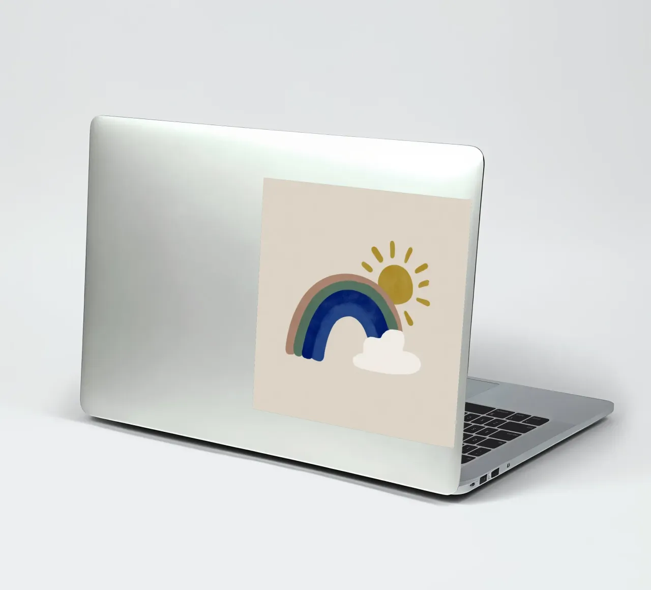 Rainbows and sunshine sticker by Carinaprint