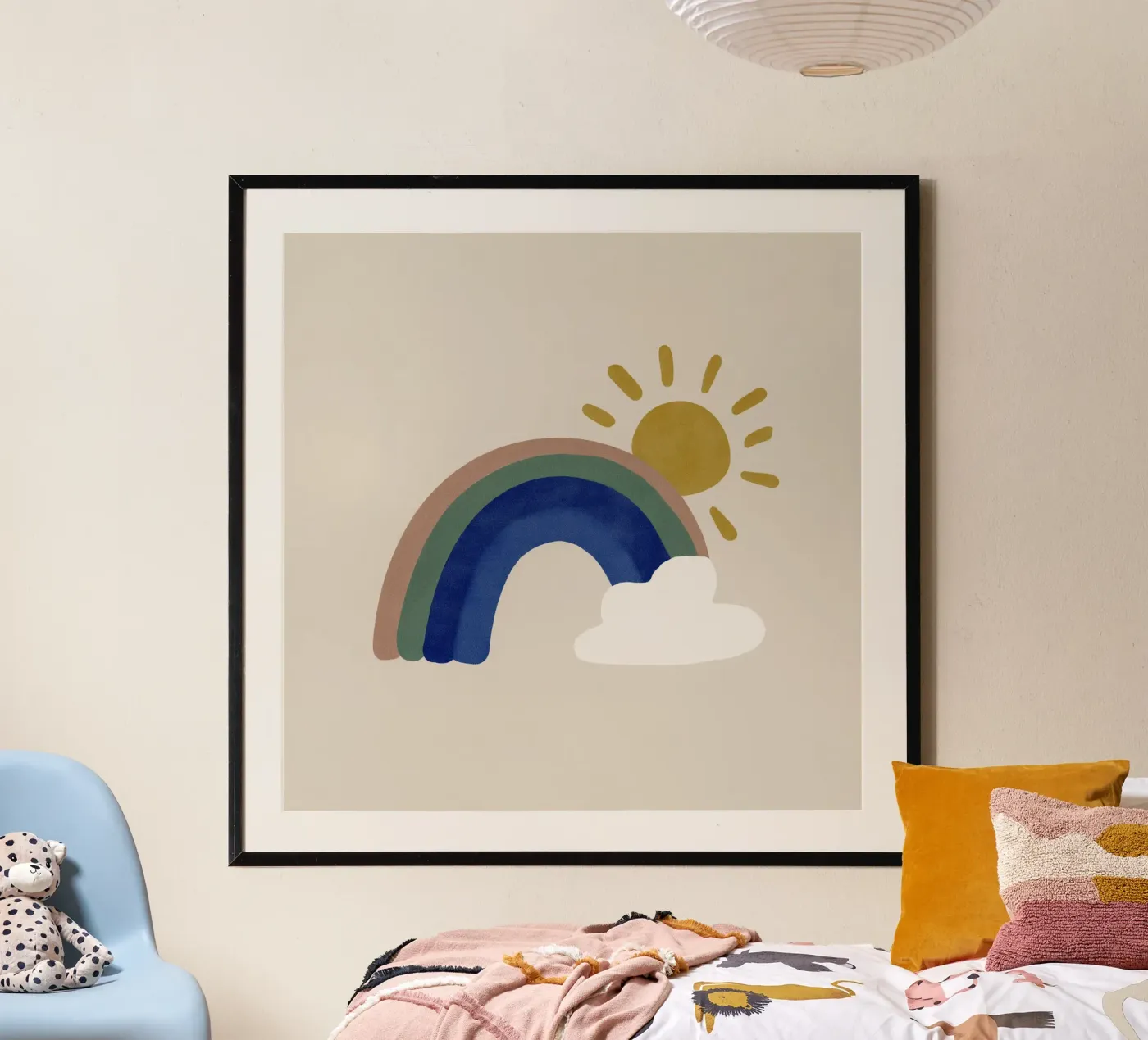 Arcobaleni e sole poster da Carinaprint