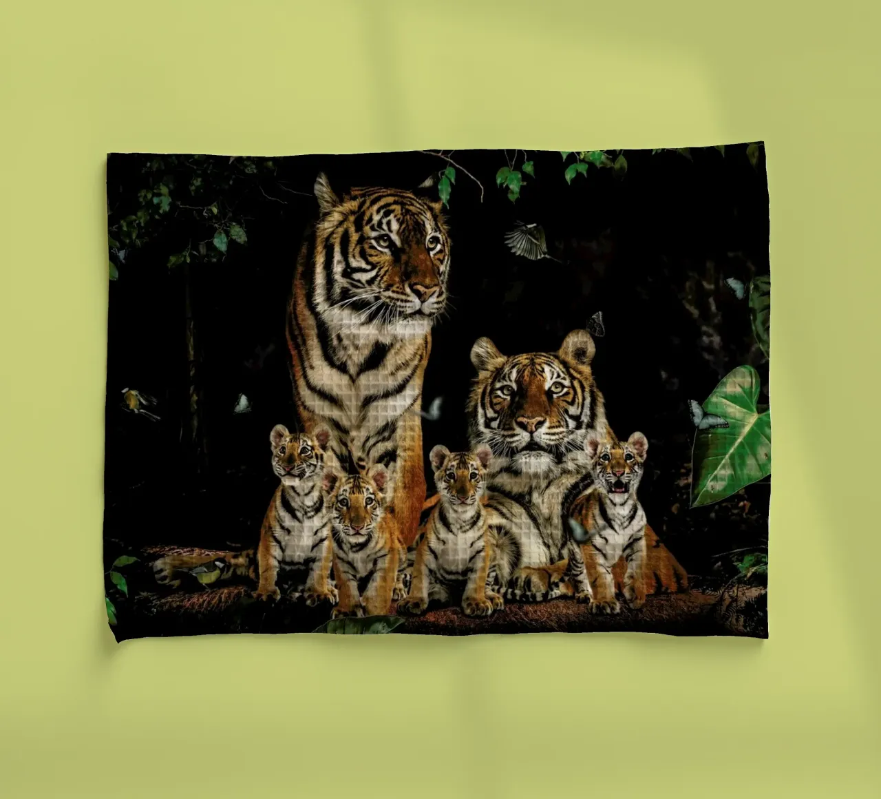 Tiger Family torchon de Wouter Rikken