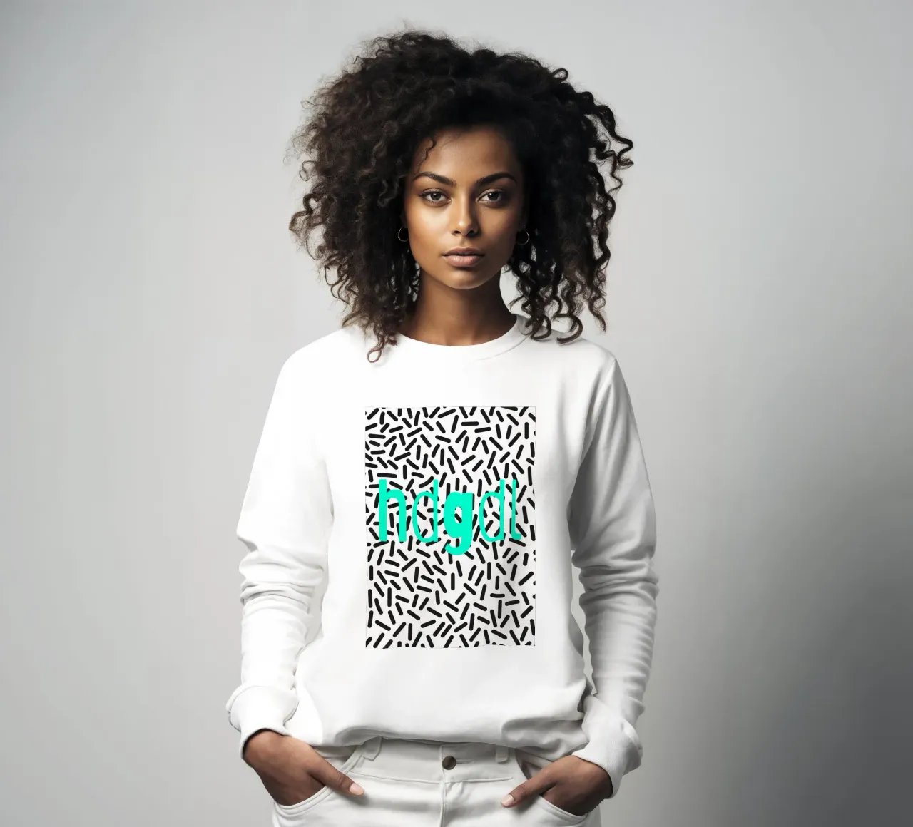 hdgdl. sweatshirt van FRICKE DESIGN