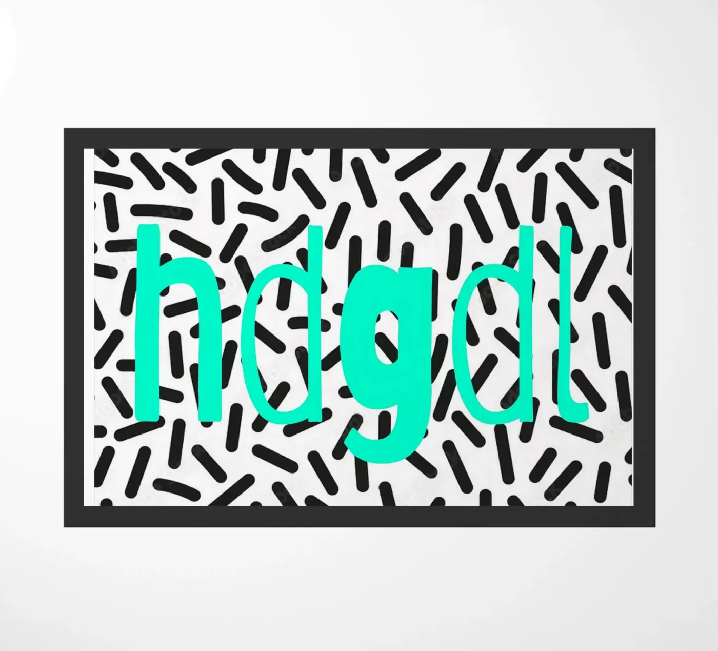 hdgdl doormat by FRICKE DESIGN