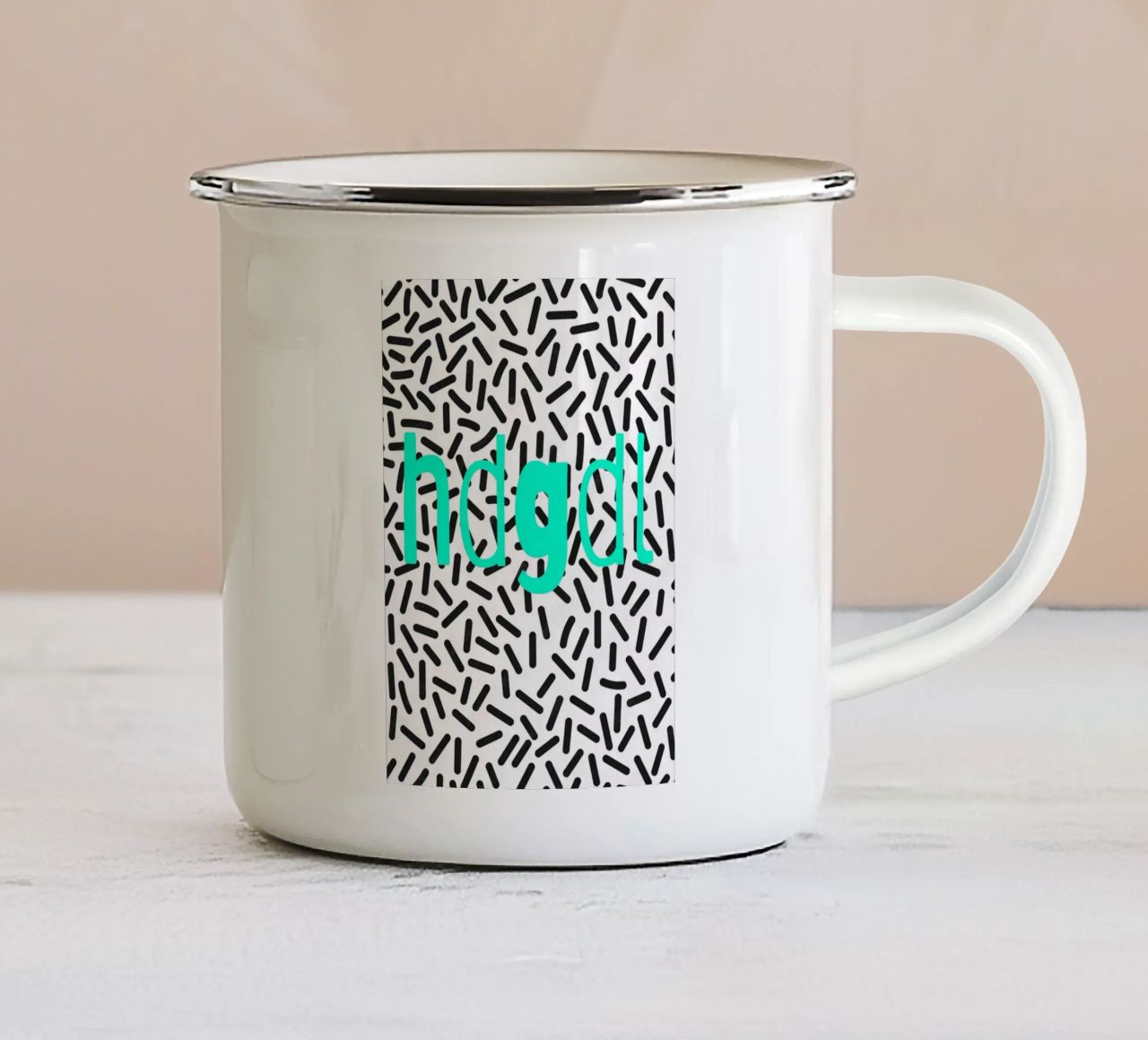 hdgdl. tazza in smalto da FRICKE DESIGN