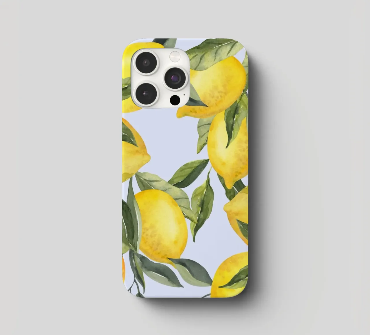 Zitrone drucken, Das Dolce Far Niente, Zitrone Poster iPhone Hülle von Bella Studio